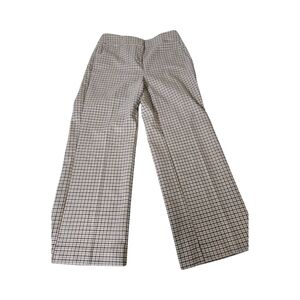 LOFT Cream and Black Dress Pants